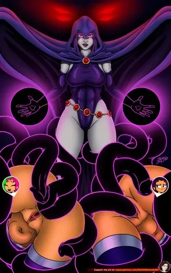 [Thalia Therasdotter] Ravenous Raven (Teen Titans) manga cover