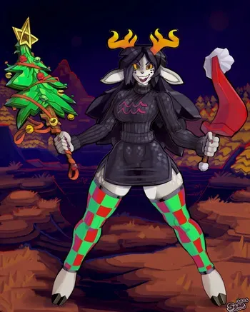 [Snao] Noelle's Trollsona (Deltarune//Homestuck) manga cover