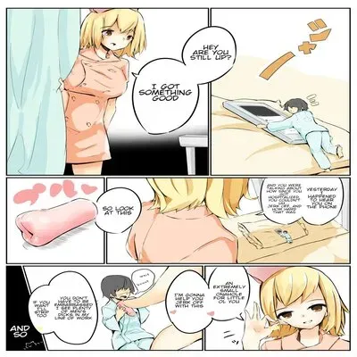 Shrunken With My Childhood Friend And... [Original] manga cover
