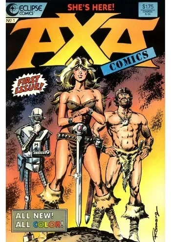 [Romero] Axa nº 1 (1987) [English] manga cover
