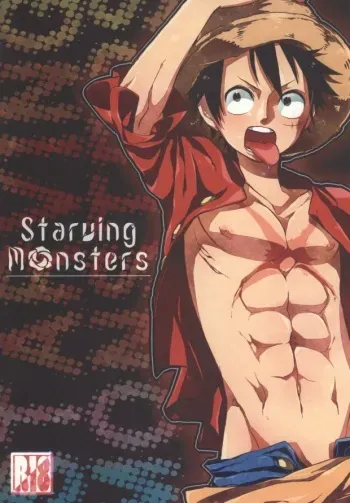 [Kokoronashi K (Moke)] STARVING MONSTERS (One Piece) manga cover