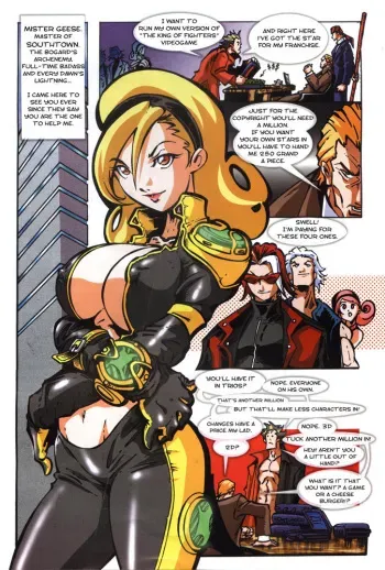 [Parodias 3X] FOK Maxiboobs Impact (King of Fighters) [English] manga cover