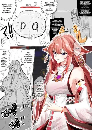 Reincarnated as Yae Miko manga cover