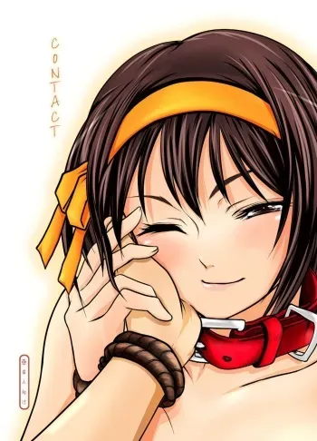 (COMIC1☆2) [Mousou Kai no Juunin wa Ikiteiru. (Kan Danchi)] Fureai | Contact (The Melancholy of Haruhi Suzumiya) [Spanish] manga cover
