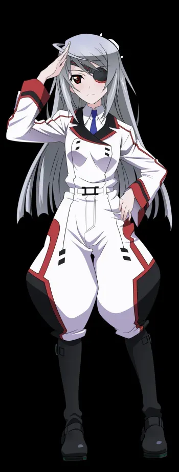 Laura Bodewig screenshots (Infinite Stratos) (720p) manga cover