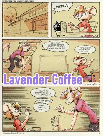 [Ratcha] Lavender Coffee [Spanish] [Kamus2001] manga cover
