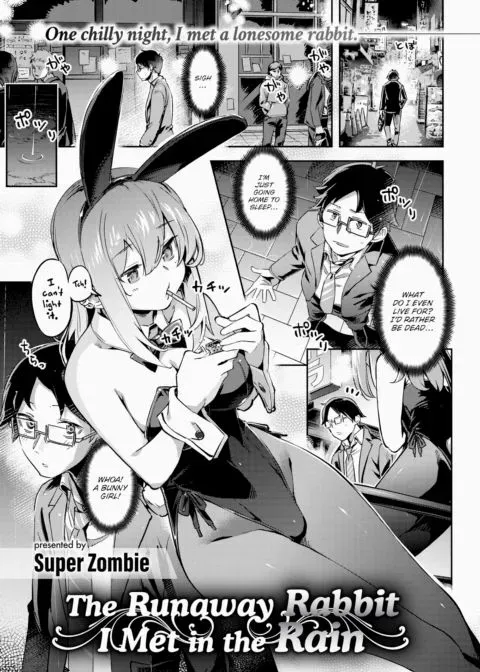 The Runaway Rabbit I Met in the Rain manga cover