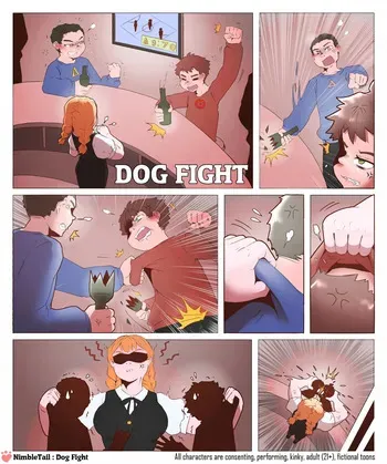 nimbletail Dog Fight manga cover