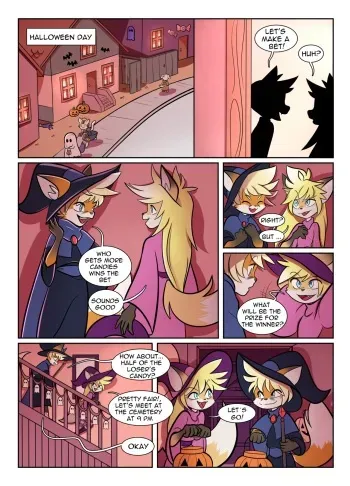 [PezSierra] All Hallows Treat manga cover