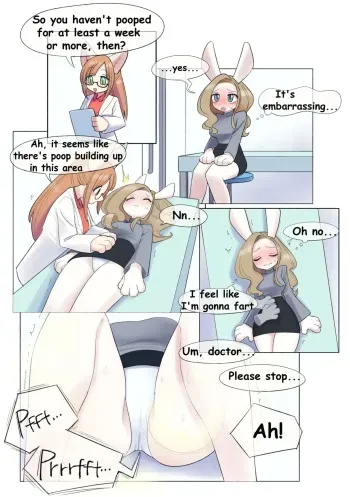 [Unoroute] Enema for Constipation in the Clinic manga cover