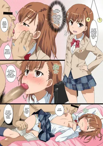 Misaka Mikoto manga cover