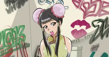 [straw] Vivian Wong (Yu-Gi-Oh!) manga cover