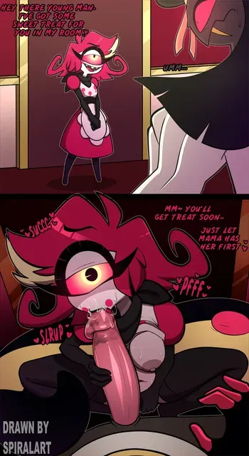 [Spiralart] Niftty x Pentious Roleplay (Hazbin Hotel) manga cover