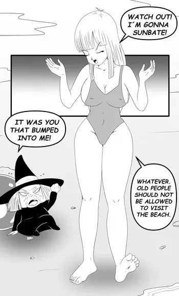(Mashomash) MARON BODY SWAP URANAI BABA (Dragon Ball Z) manga cover