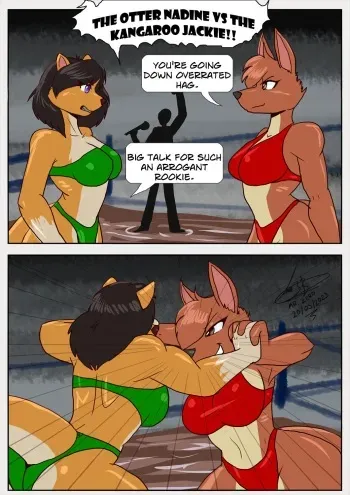 [Great_Nix_Fox] Mud Wrestling manga cover