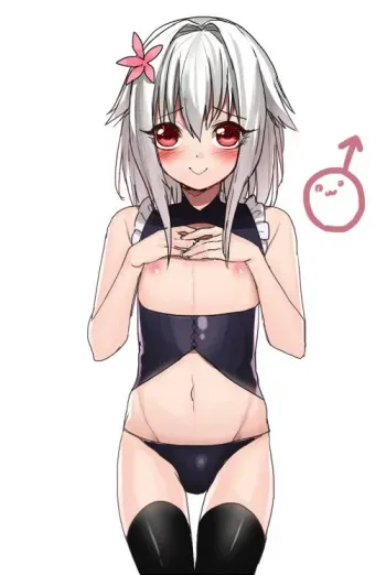 Dressing up like a woman and syotacon201412 manga cover