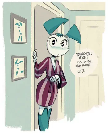 Artist - Nick Swift/BrokenLynx21 [focus: Jenny Wakeman/XJ9] manga cover