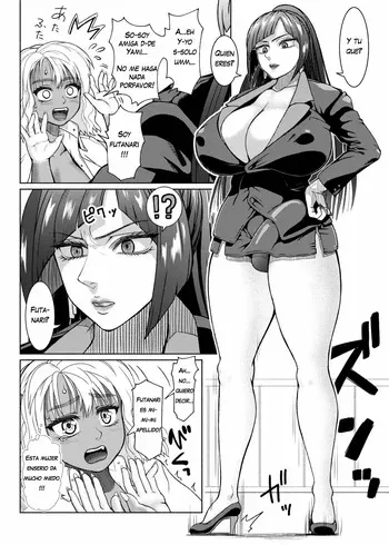 [ray-raw (Nobuhiro)] Futanari Bitch Gal wa Suki desu ka? Ch. 5 [Spanish] [Decensored] manga cover