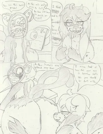 [FoolyFox] Zane's "Punishment" manga cover