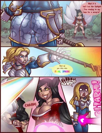 [shia] Lux's Lane Don't Swing That Way (League of Legends) manga cover