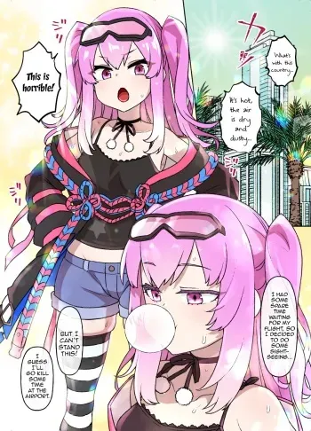 A girl who degrades into a harem's female slave in a desert country manga cover