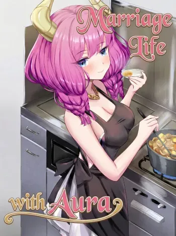 Marriage life with Aura manga cover