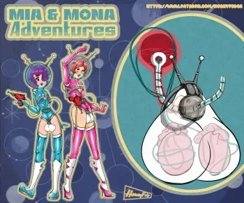 [HornyFudge] Mia&Mona | Commission+more feminine variant manga cover