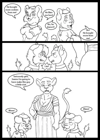 [dktorzi] Den Mother (a.k.a. MILF) (original sketches + inks) manga cover
