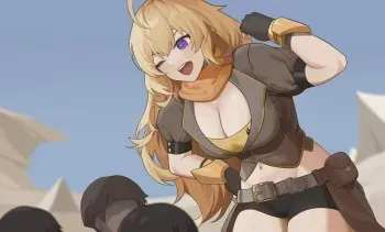 [100wang] Yang Solo Mission SPEECHLESS (RWBY) manga cover