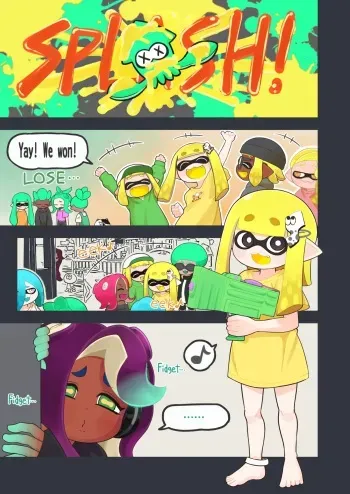Happy sex friends Ika and Marina manga cover