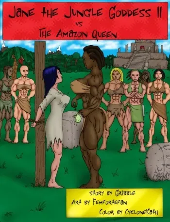 [Femfortefan] Jane The Jungle Goddess II VS The Amazon Queen manga cover