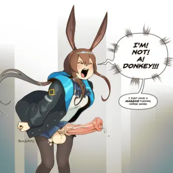 [Sulcate] Amiya is NOT a donkey!!! (Arknights) manga cover