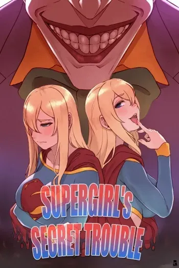 Supergirl's Secret Trouble manga cover