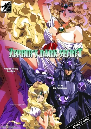 [Aya Yanagisawa] Zephir's Dark Secret (Magic Knight Rayearth) manga cover