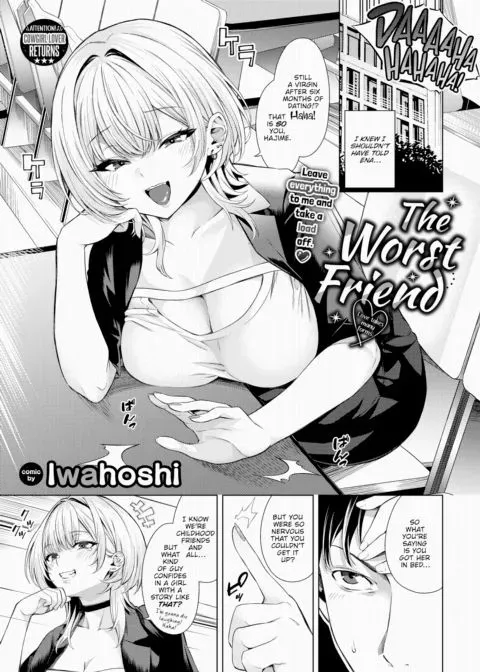 The Worst Friend manga cover