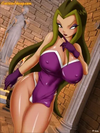[CartoonValley] Sexy Darcy WITCH delights you with her naked body! manga cover