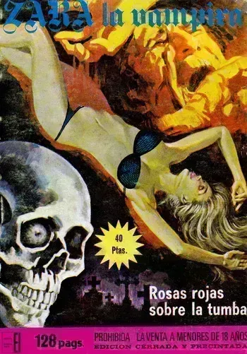 Zara la Vampira #12 (Rosas rojas sobre la tumba) [Spanish] manga cover