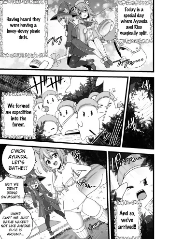Ayunda and Risu Forest Date manga cover