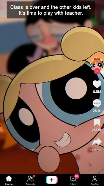[Goth Reaper] Powerpuff Girls and Ms. Keane manga cover