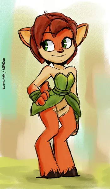 [JoaoPereiraCriacoes] Elora (Spyro the Dragon) manga cover