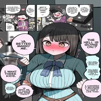The Explosive Popularity Of The Delinquent Idol-chan [Original] manga cover