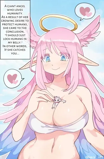 Giant Angell VORE manga cover