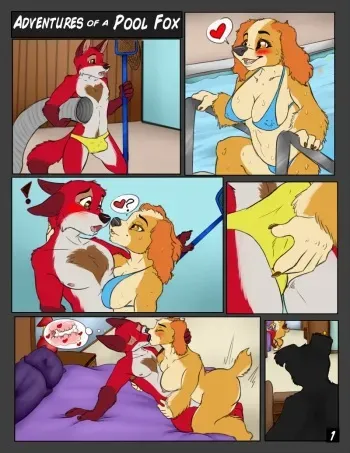 [Shockley23] The Adventures of a Pool Fox (Lady and the Tramp) manga cover