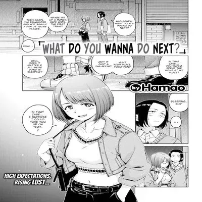What Do You Wanna Do Next [Original] manga cover