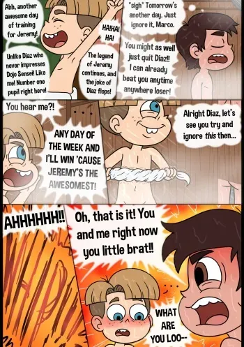 [DXT91] Star vs. the Forces of Evil Jeremy vs Marco manga cover