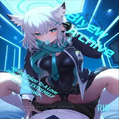 Blyew Archive ~Being Taken To A Love Hotel By An EXTREMELY Horny Shiroko~ [Doujinshi] manga cover