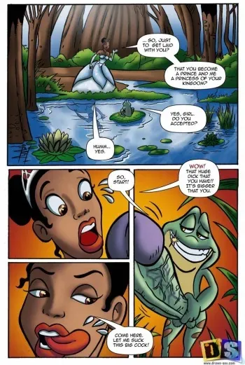 [Drawn-Sex] The Princess and the Frog [English] manga cover
