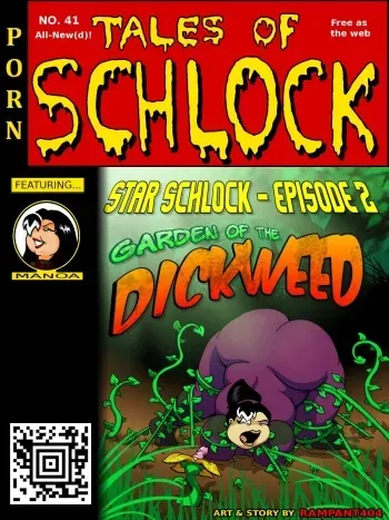 [Rampant404] Tales of Schlock #41 : Star Schlock 2 - In the Garden of the Dickweed manga cover