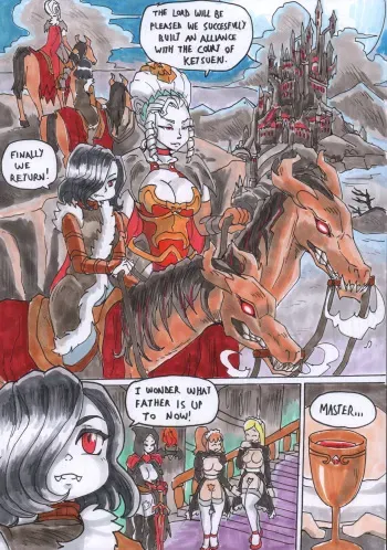 [Daigaijin (Kagemusha)] The Court of Darkness manga cover
