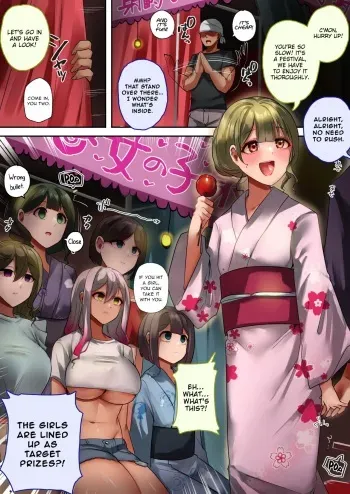 Onnanoko Shateki dayo, Yottoide! manga cover